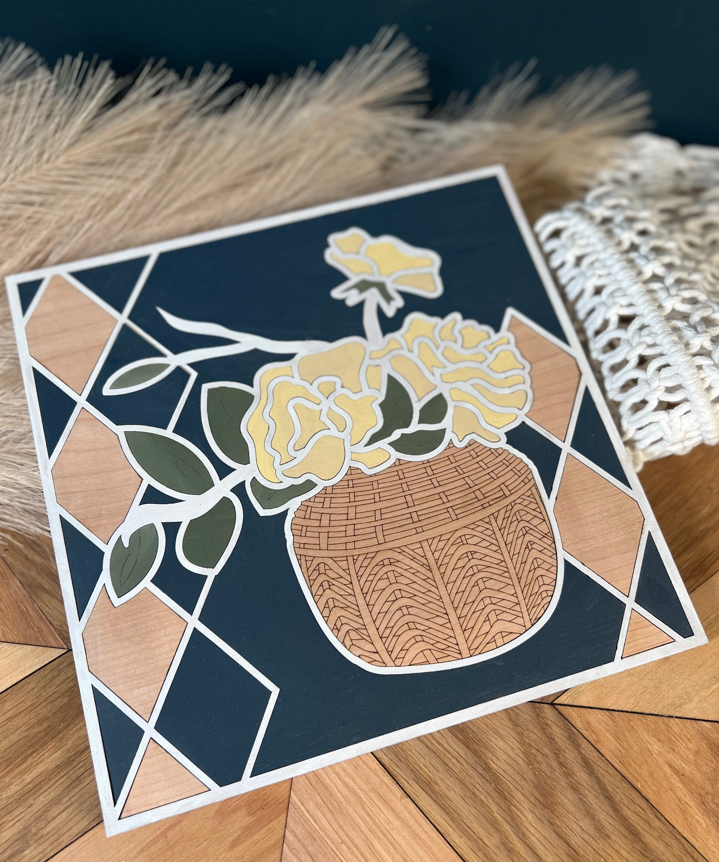 Floral Basket - Park Avenue Designs