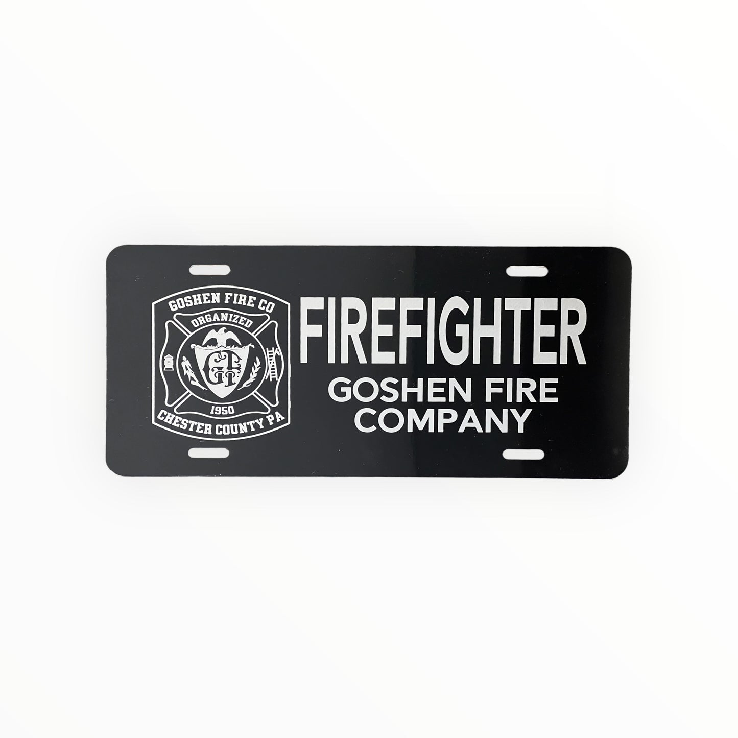 GFC Firefighter License Plate - Park Avenue Designs
