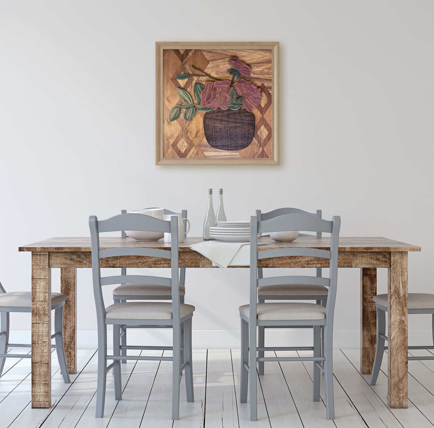 Floral Basket - Park Avenue Designs