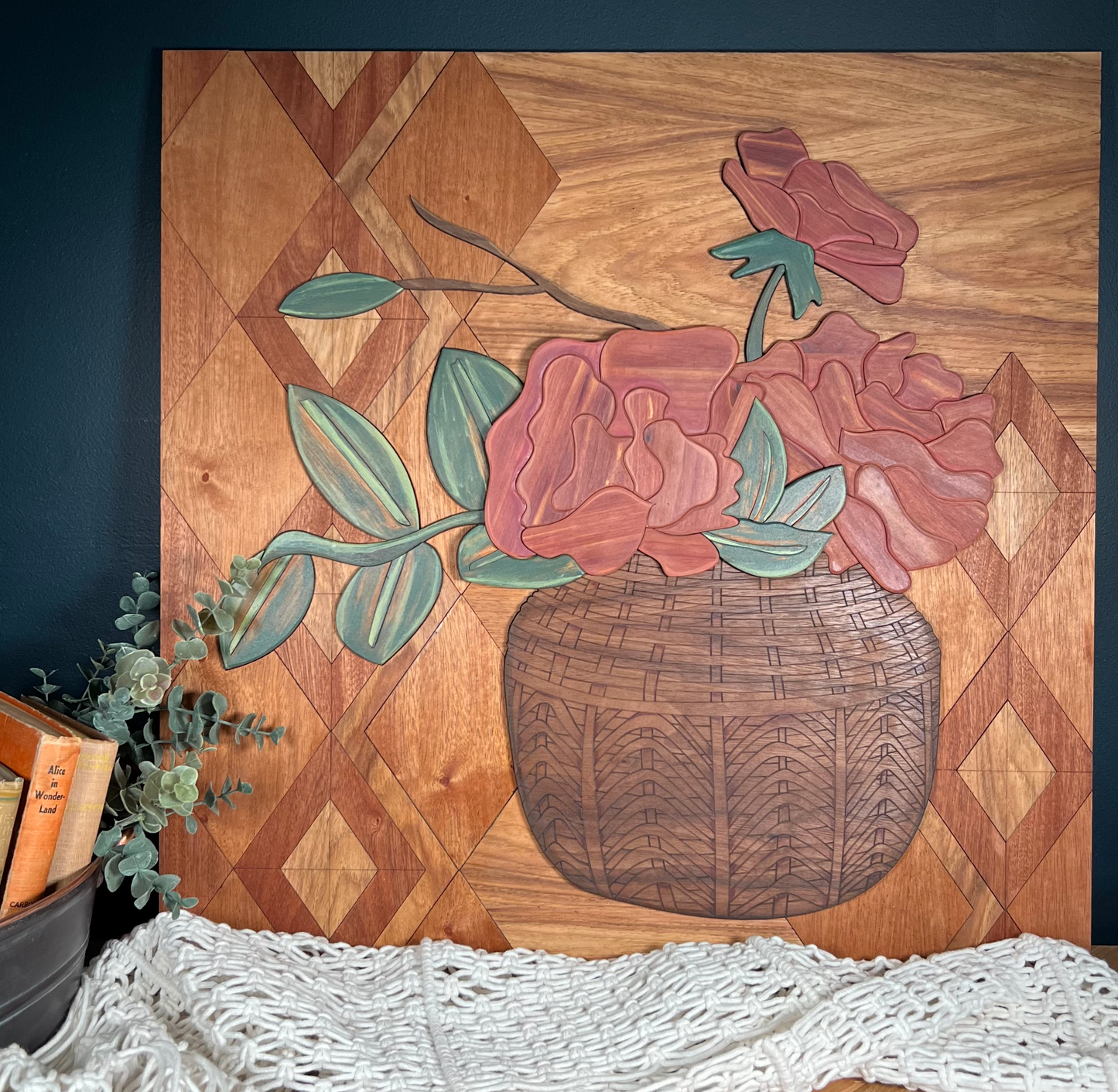 Floral Basket - Park Avenue Designs