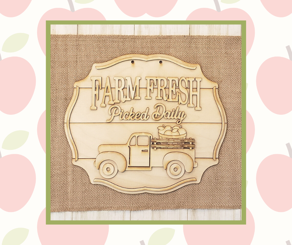 DIY Kit - Farm Fresh Apples - Park Avenue Designs