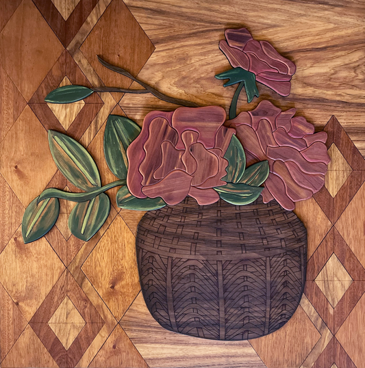 Floral Basket - Park Avenue Designs