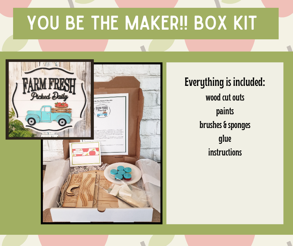 DIY Kit - Farm Fresh Apples - Park Avenue Designs
